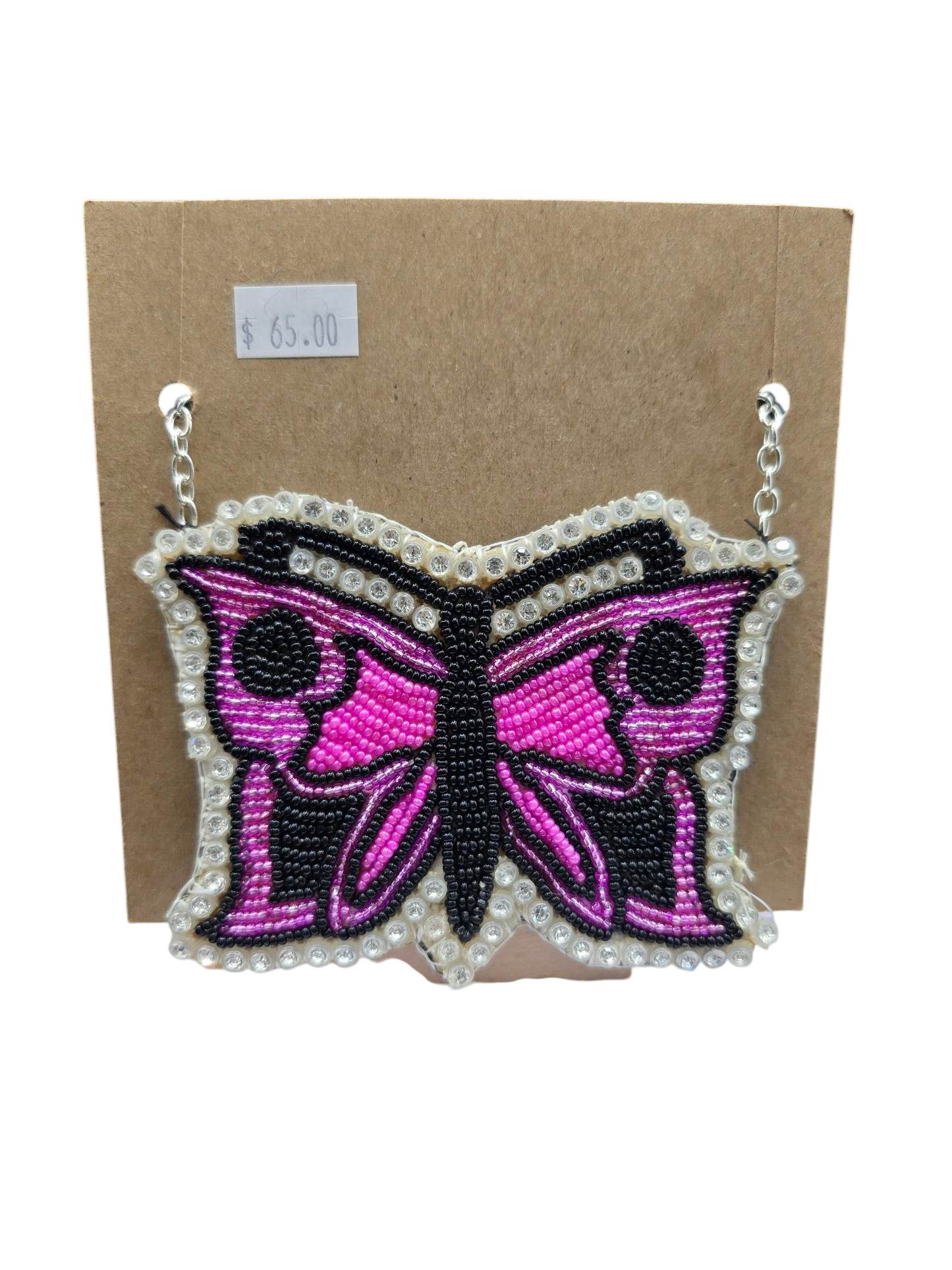 Purple Butterfly Medallion