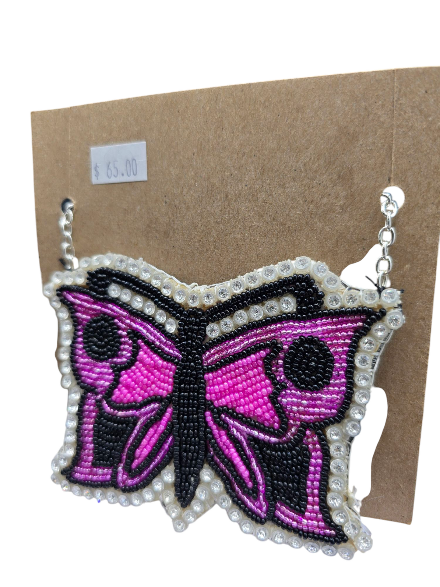 Purple Butterfly Medallion