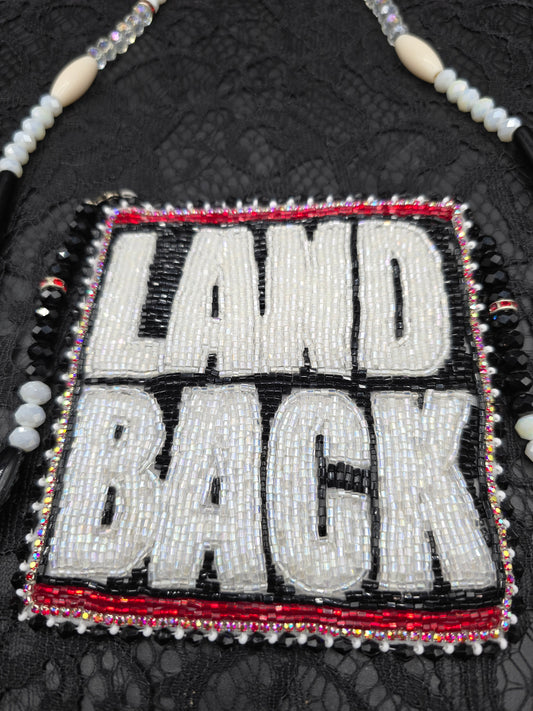 Land Back Beaded Medallion