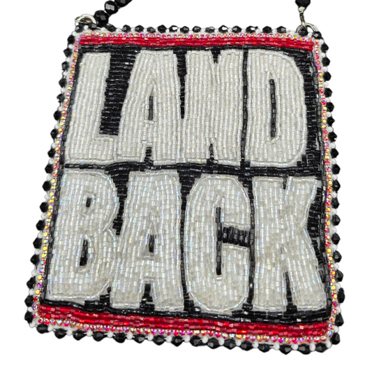 Land Back Beaded Medallion