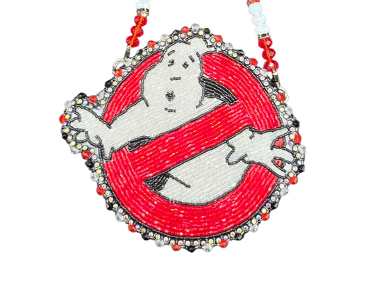 Ghost Busters Beaded Medallion