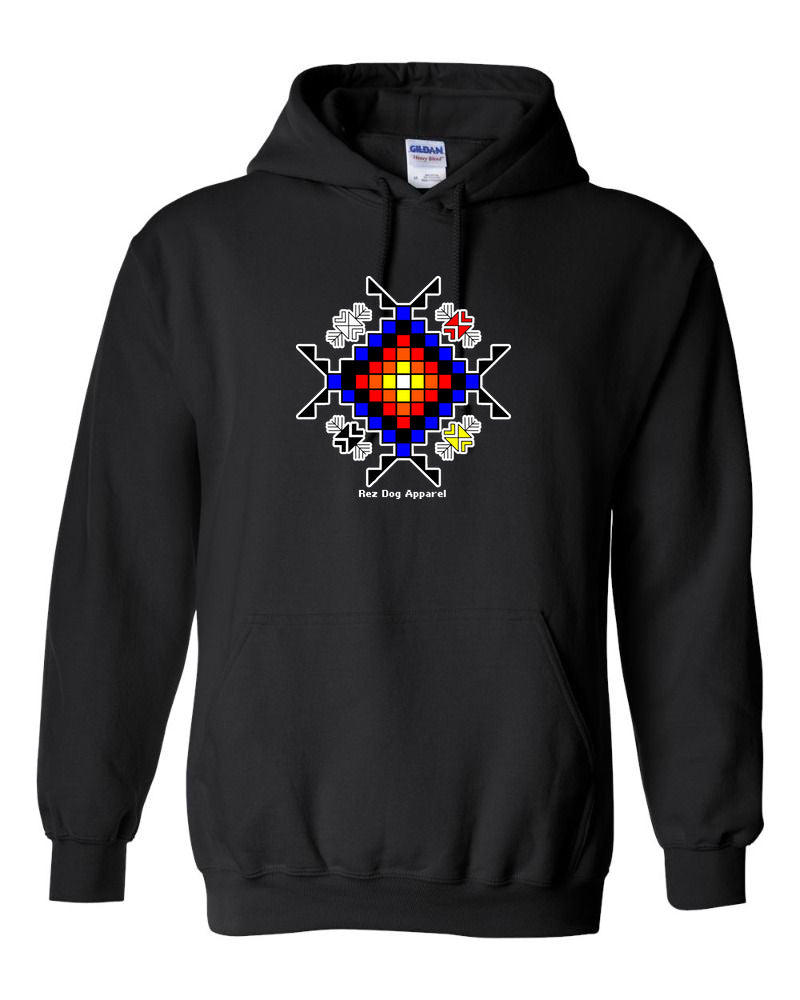 4D Sunburst Hoodie