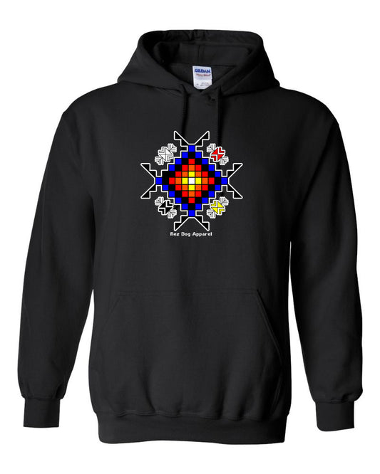 4D Sunburst Hoodie