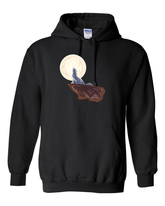 Howling Wolf Hoodie (Asher Design)