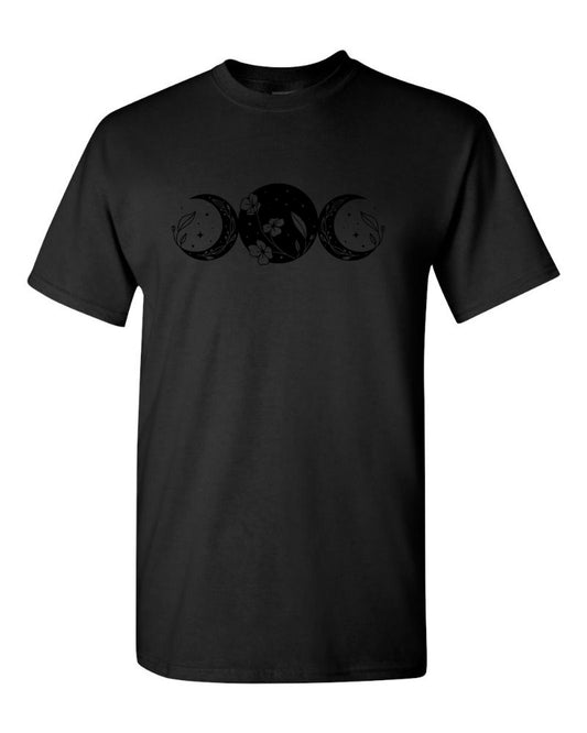 Black Triple Moon T-shirt