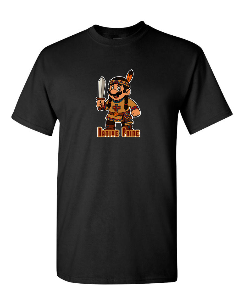 Native Pride Mario T-shirt