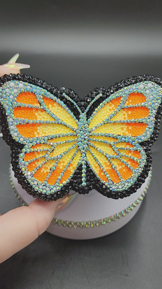 Celina Miller Art - Bling Butterfly Stash Box